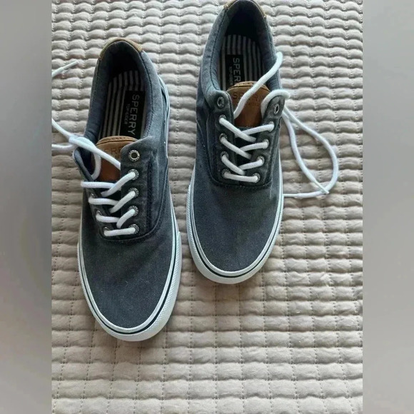 Sperry Other - Sperry Striper II CVO Deck Sneakers, Men's Size 9 1/2, Gray (STS22044)